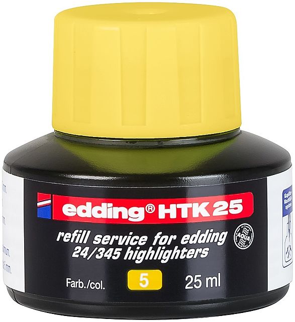 edding HTK 25 refill Highlighter Y