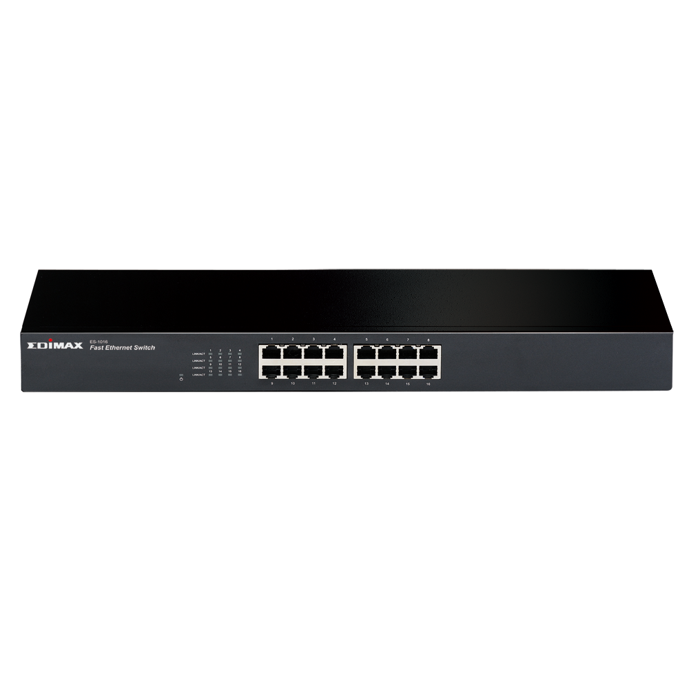 16 Port Fast Ethernet Unmanaged Switch