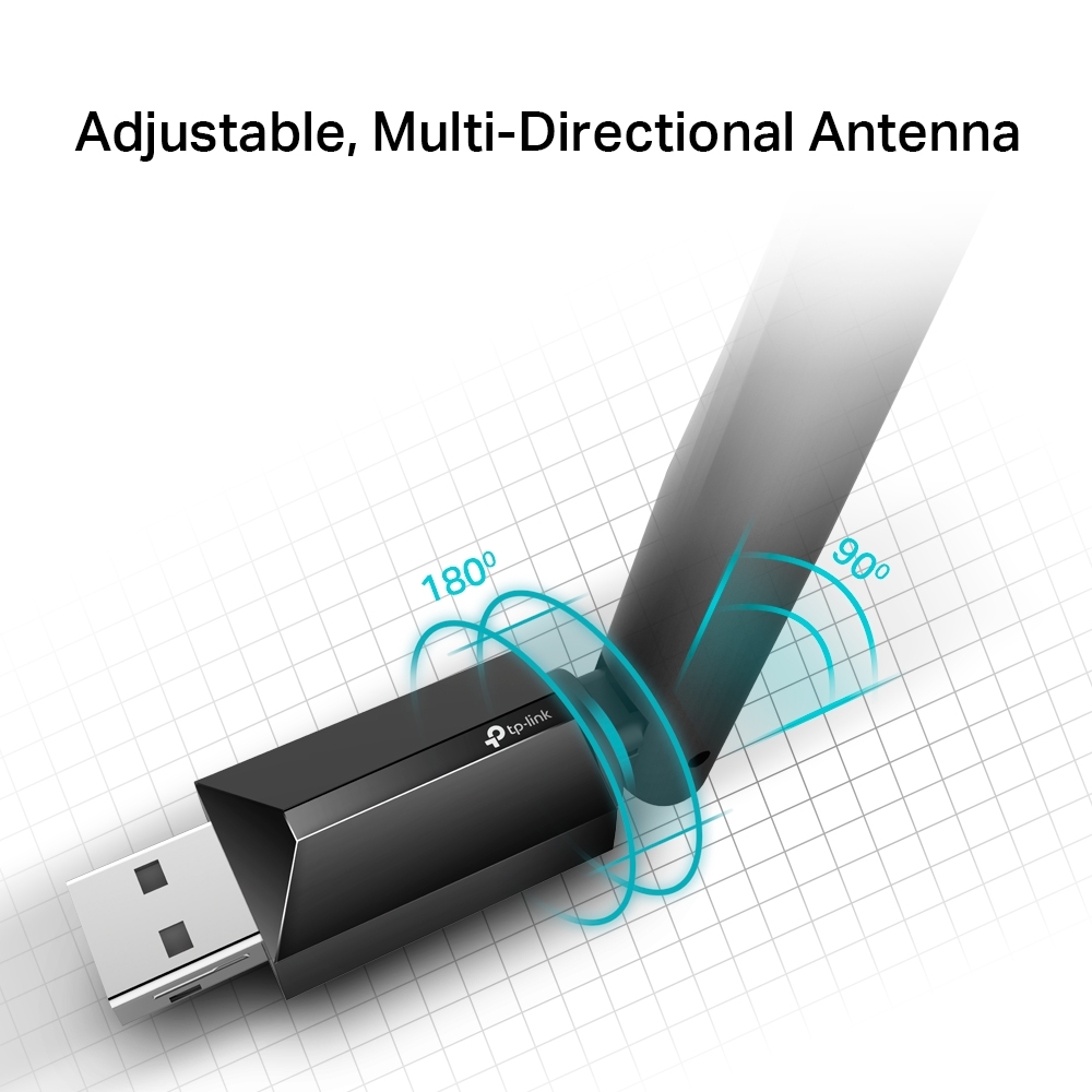 AC600 DB Wireless High Gain USB Adapter