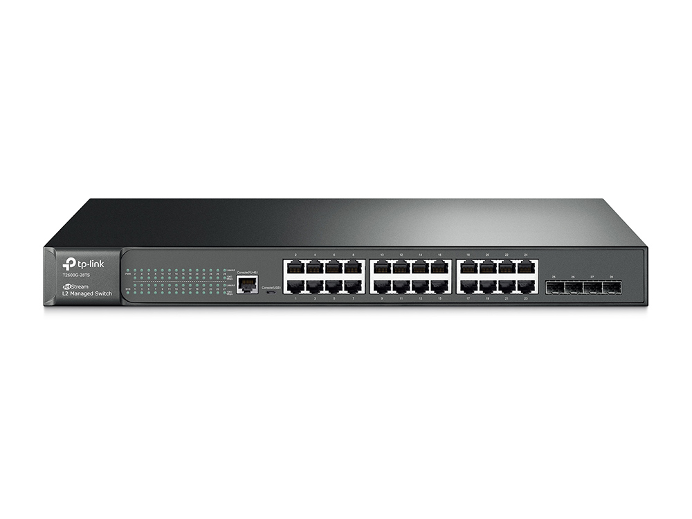 JetStream 24 Port L2 Switch with 4x SFP