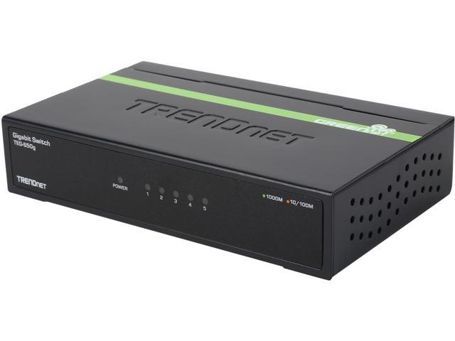 5 Port Gigabit GREENnet Switch