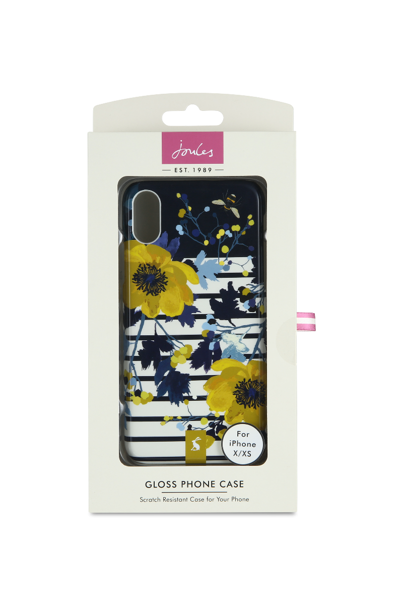 iPhone X and XS Case JW Camelia Border