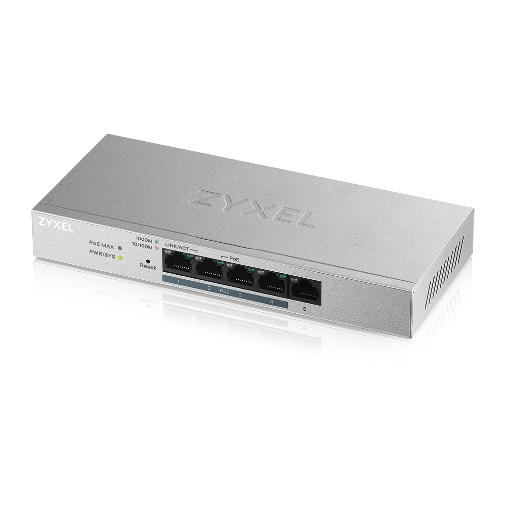 V2 5 Port Gigabit PoE Web Managed Switch