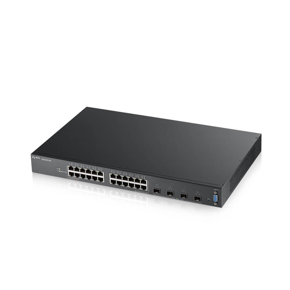 24 Port Gigabit L2 Managed Switch 4x10G