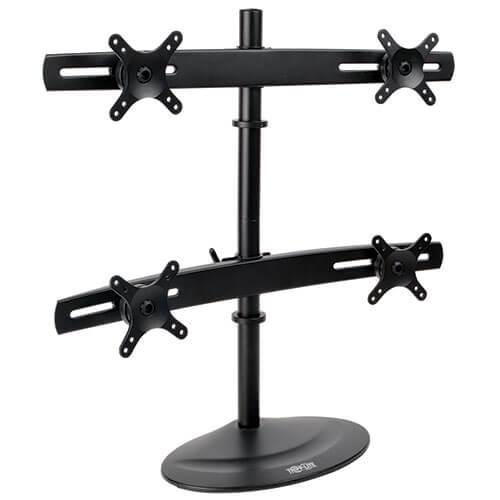 10in to 26in Quad Monitor Mount Stand