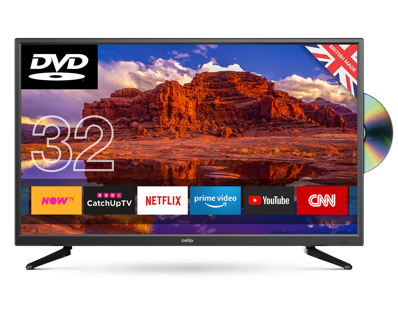 Cello 32in HD Ready LED TV