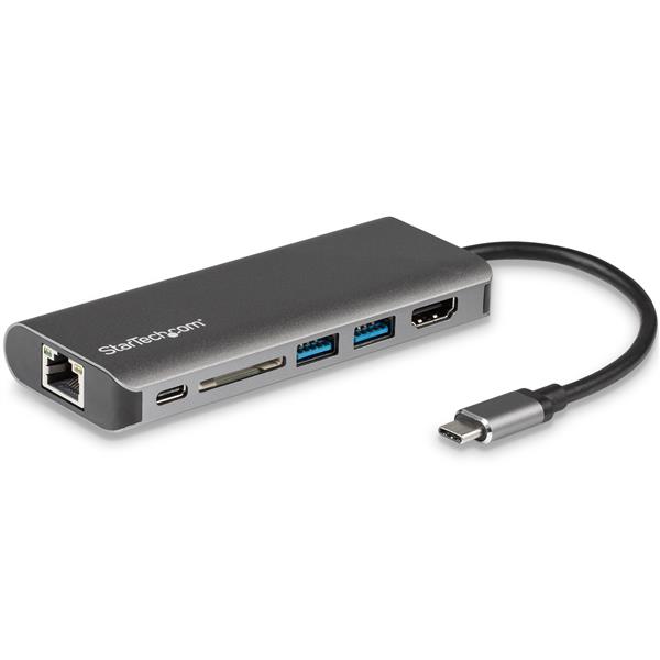 Startech.Com Usb C Multiport Adapter With Sd 4K Hdmi