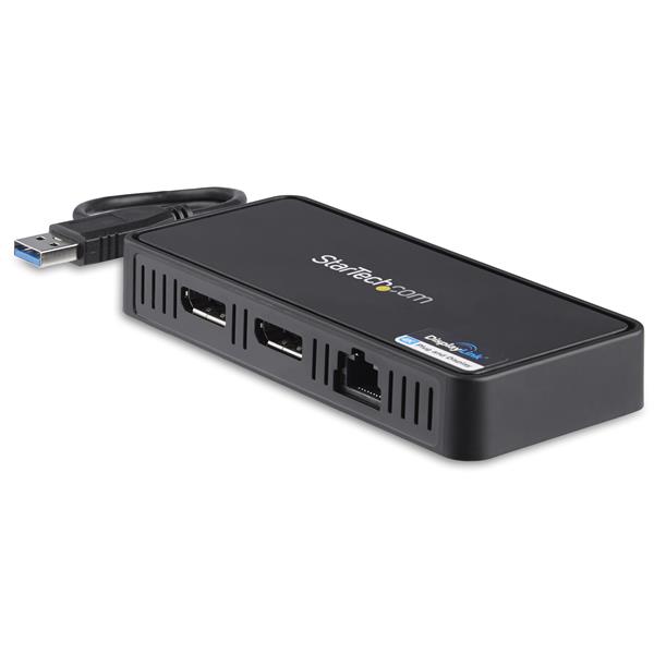 USB to Dual DisplayPort 4K Mini Dock