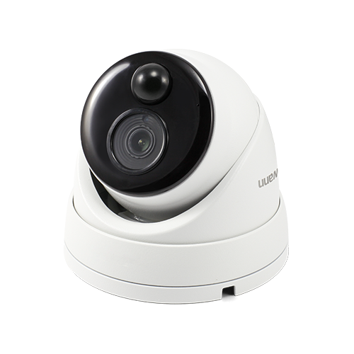 5MP True Detect IP White Dome Camera