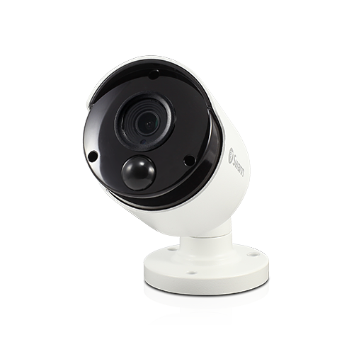 4K True Detect White Bullet Camera