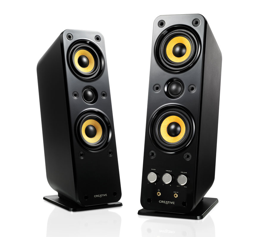 GIGAWORKS T40 SII 2.0 BLACK SPEAKERS