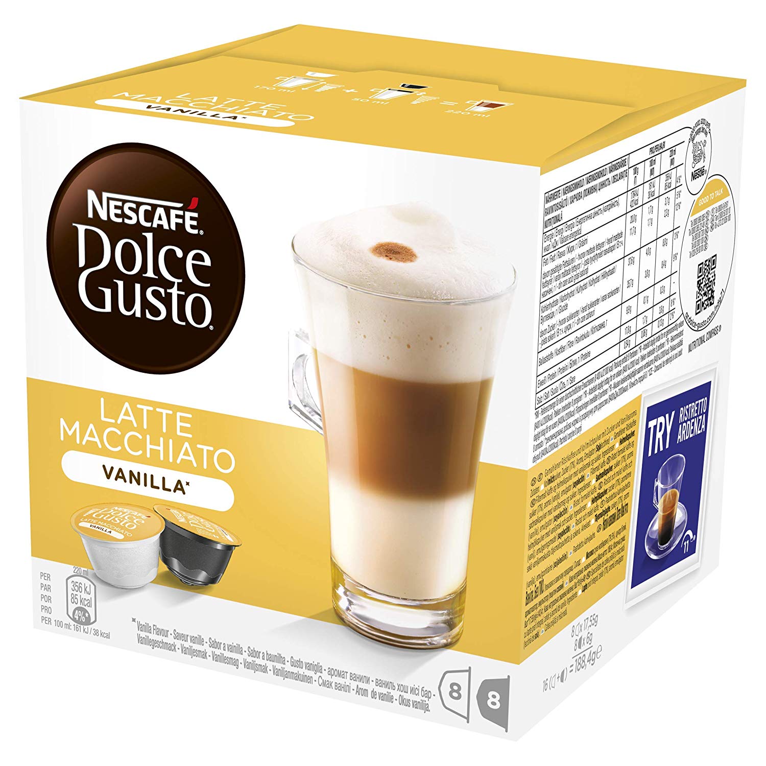 Nescafe DG Vanilla Latte Macchiato PK3