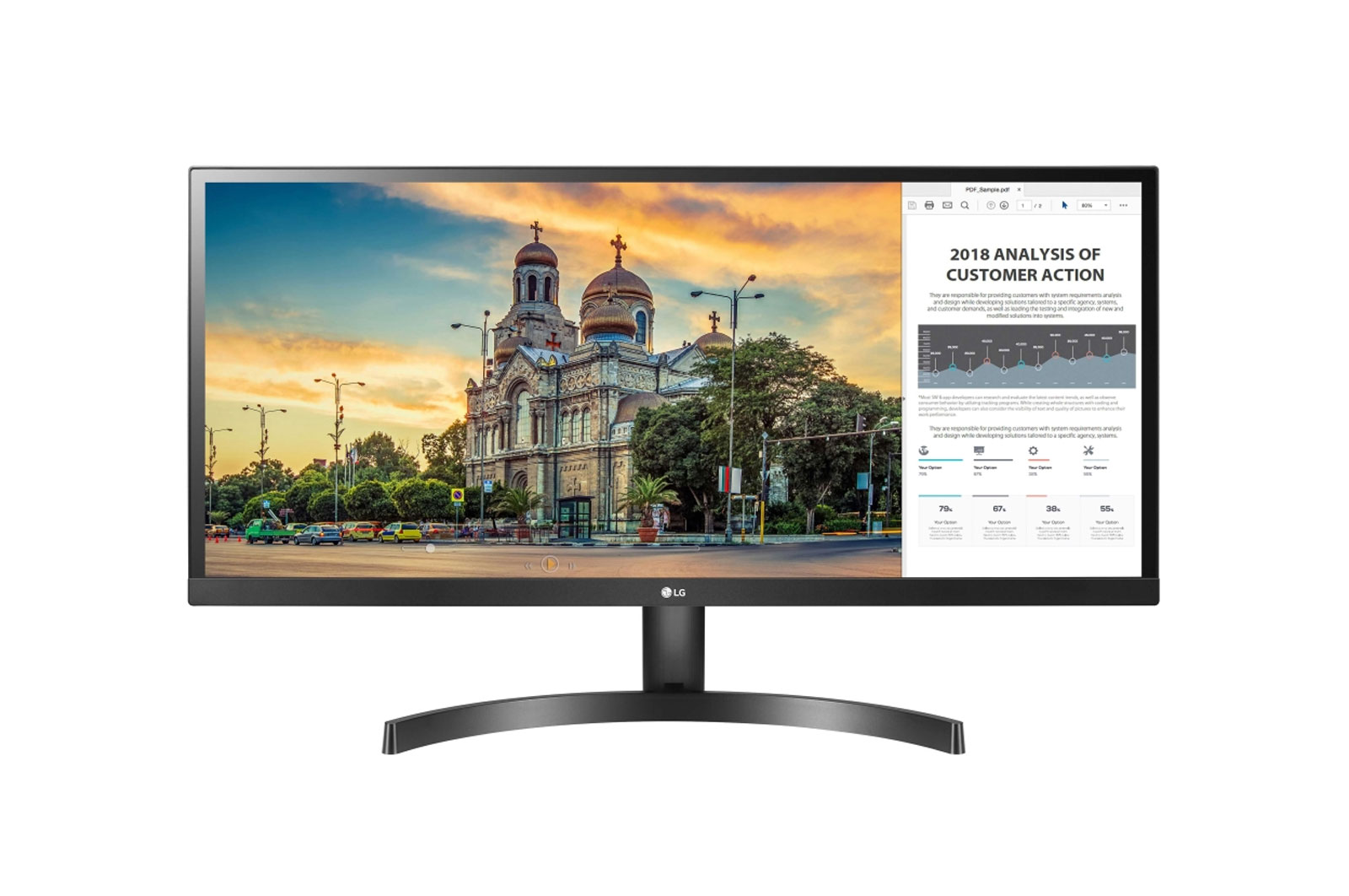 29in 29WL500 UltraWide Full HD Monitor