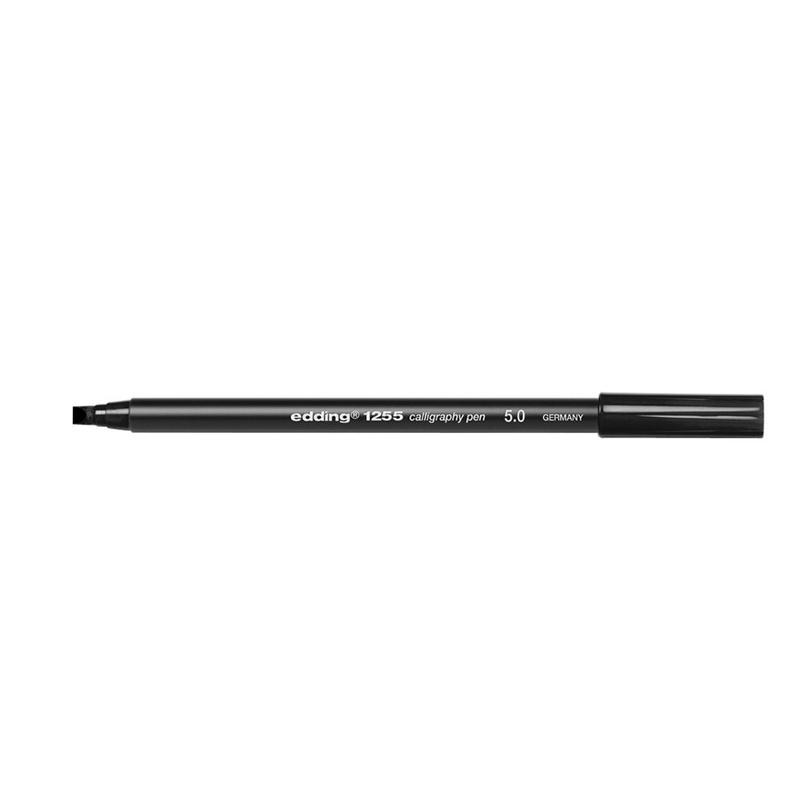 Technical Pens edding 1255 Calligraphy Pen 5.0mm Line Black (Pack 10)