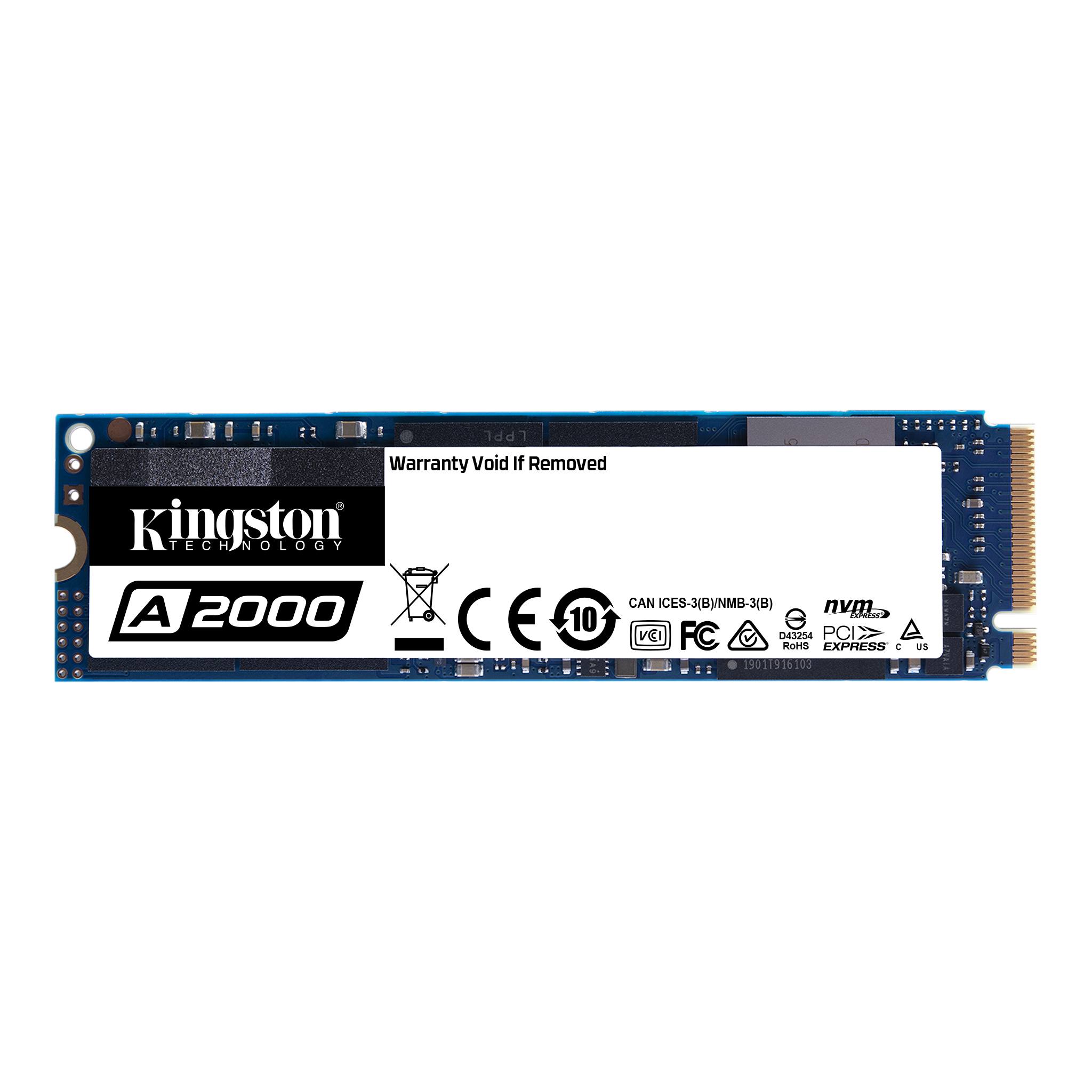 250GB A2000 PCIe M.2 NVMe Int SSD