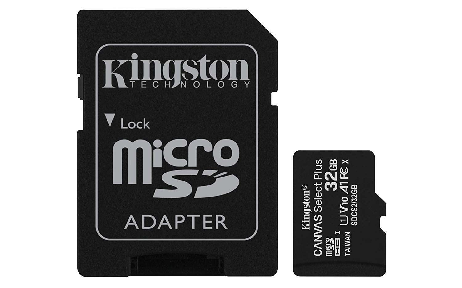 32GB CS Plus C10 MicroSDHC and Adapter