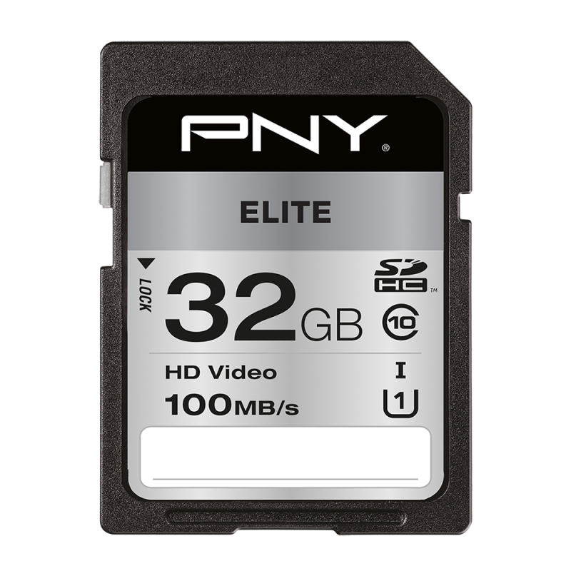 PNY 32GB High Elite CL10 UHS1 SDHC