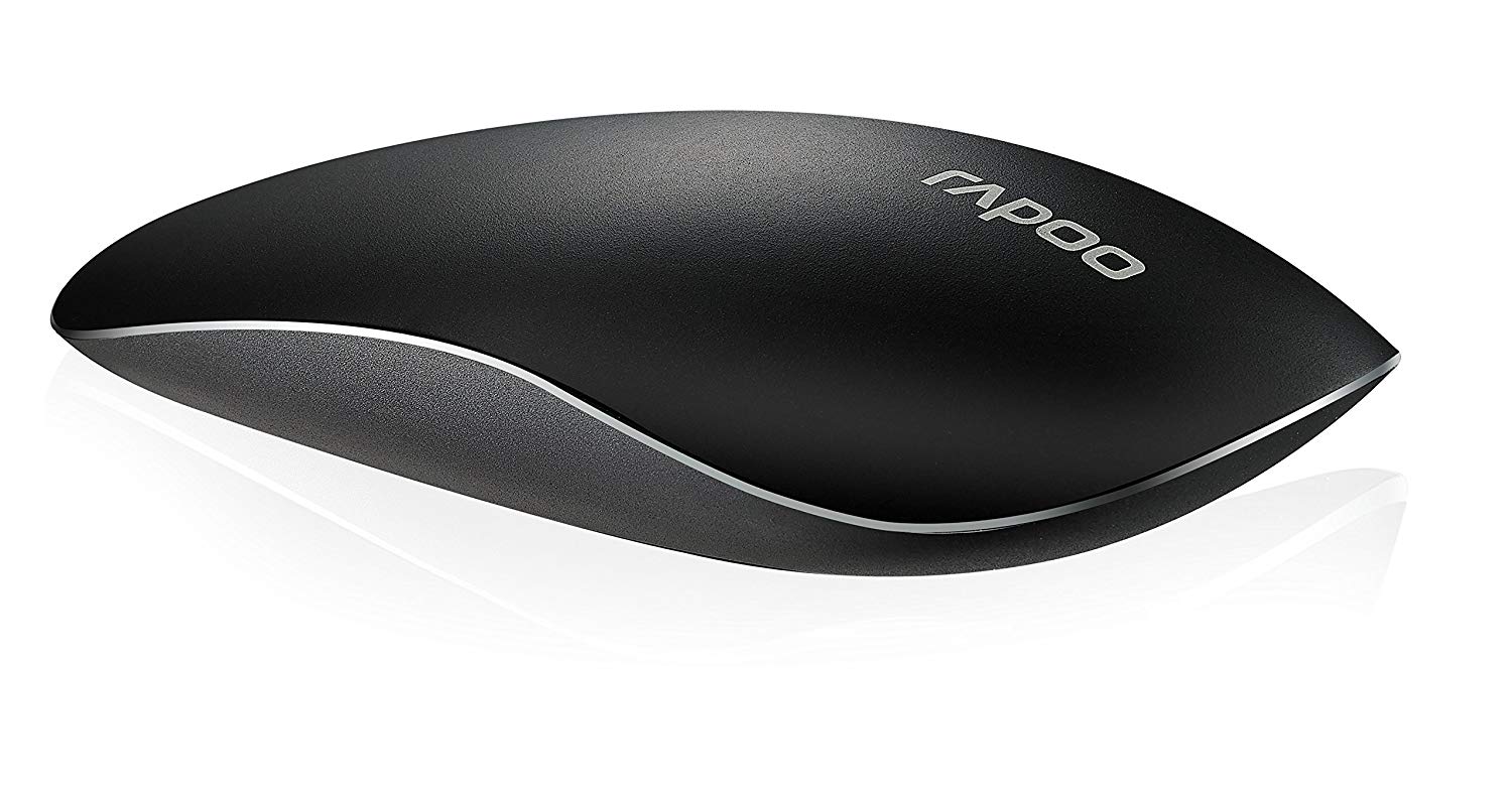 Rapoo T8 Wireless LaserTouch Black Mouse