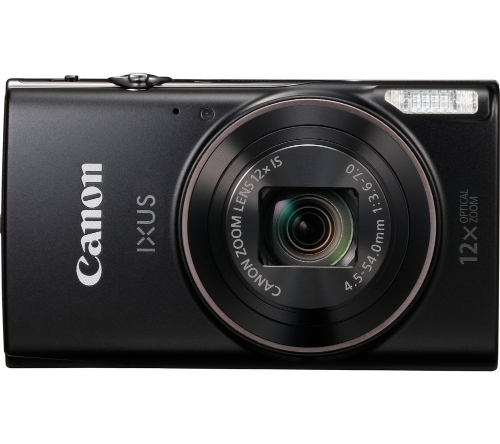 Canon IXUS 285 HS Black Camera Kit Incl 32GB SD Card and Case