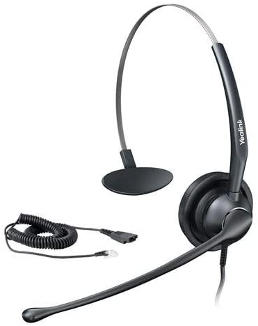 Headsets YHS33 Corded Monaural Headset