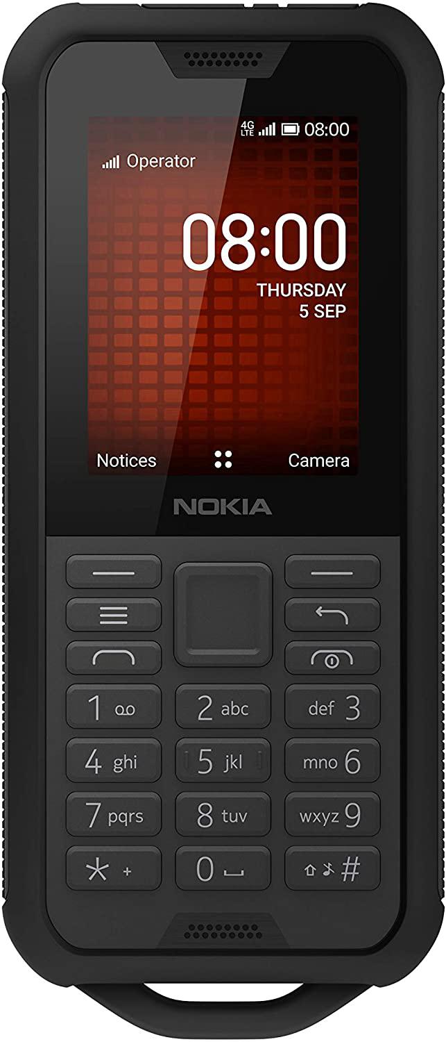 Mobile Phones Nokia 800 Tough Black 2.4in Phone