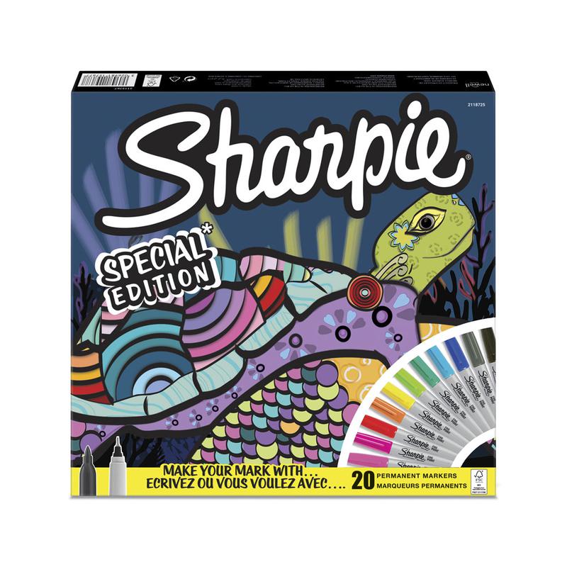 Sharpie Special Edition Permanent Marker Set Assorted Colours (Pack 20)