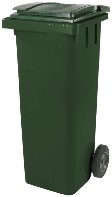 Rubbish Bins ValueX Wheelie Bin 140 Litre Green 904133