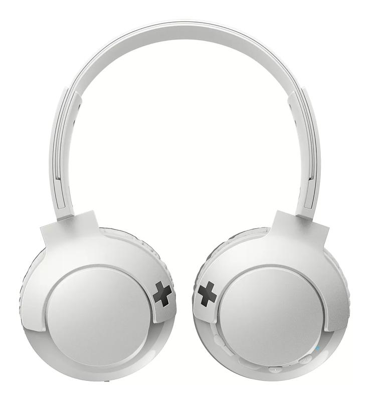 Bass Plus Bluetooth Headphones White