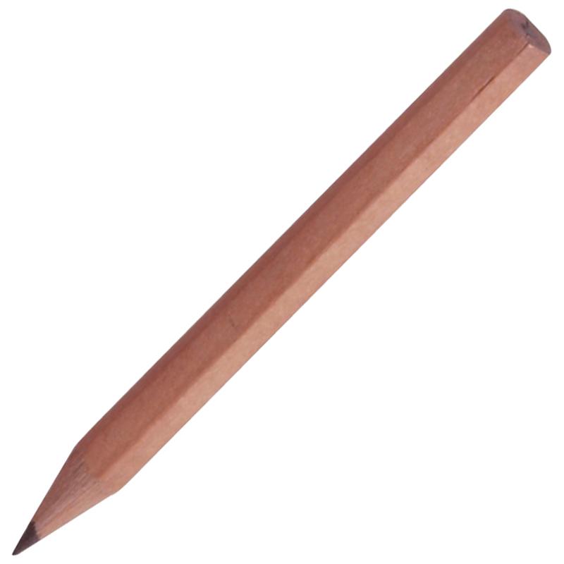 ValueX Wooden Half Pencils HB Natural Colour Pack 144