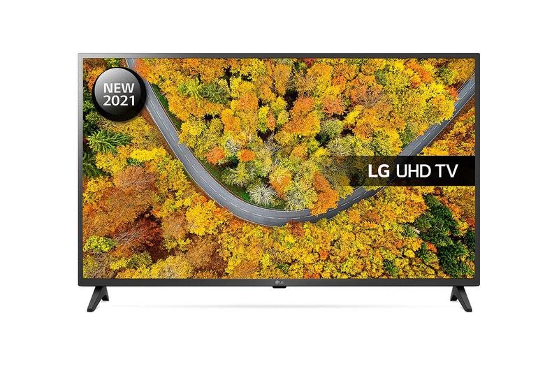 LG 55 Inch 55UP75006LF 4K Ultra HD LED Smart TV webOs Smart Platform Al Sound 2xHDMI Ports 1xUSB.20 Port 2xRF Ports HDCP