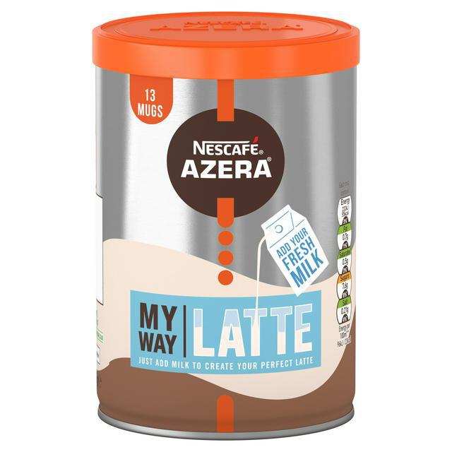 Nescafe Azera My Way Latte Instant Coffee 149.5g (Single Tin) 12463563