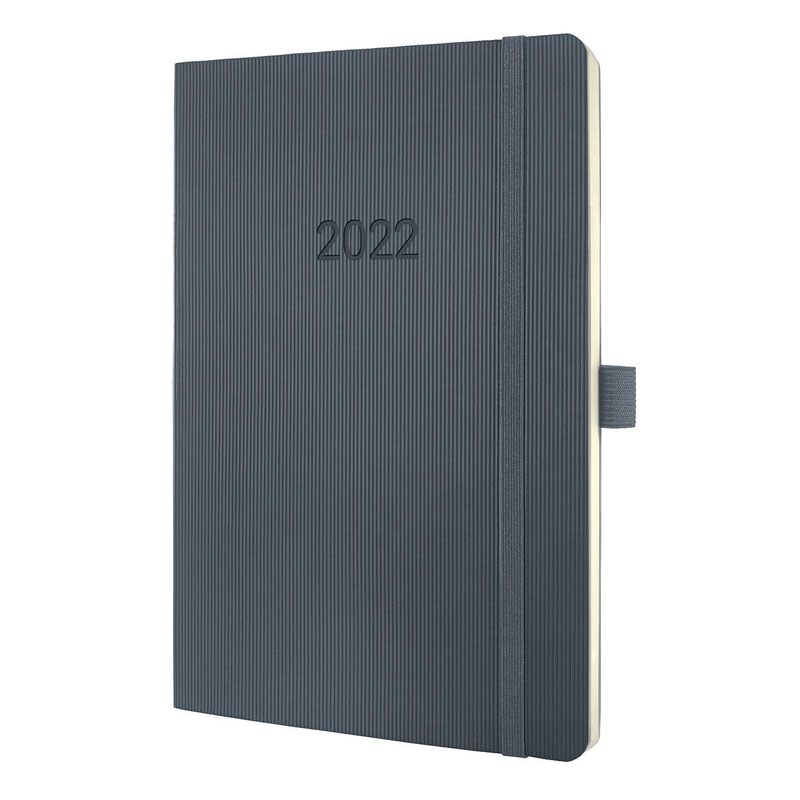 Diaries Sigel Conceptum Weekly Planner 2022 Softcover Dark Grey C2236