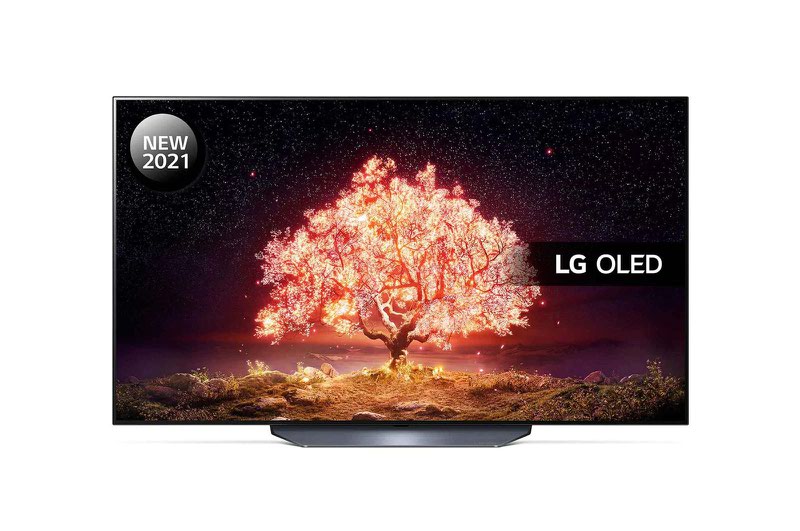 Televisions & Recorders LG B1 OLED55B16LA 55 Inch 3840 x 2160 4K Ultra HD Resolution IQ HDR10 OLED Smart TV Black