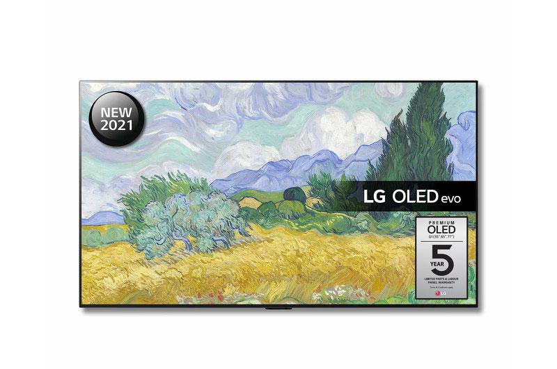Televisions & Recorders LG G1 OLED55G16LA 55 Inch 3840 x 2160 4K Ultra HD Resolution HDR OLED Smart TV with Google Assistant and Amazon Alexa