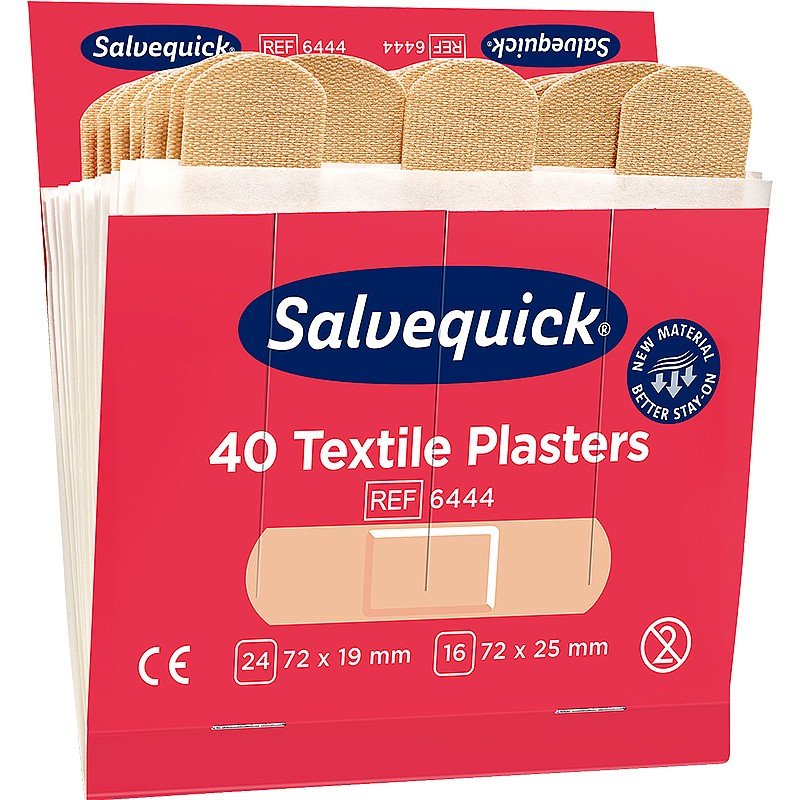 SALVEQUICK FABRIC PLASTERS REFILL PACK,