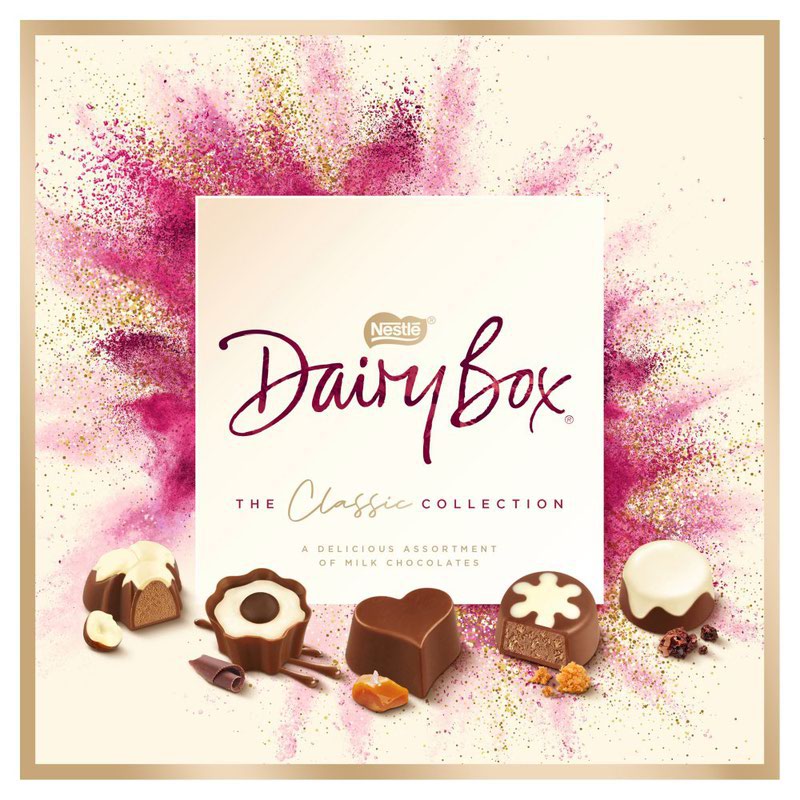 Sweets / Chocolate Dairy Box Small Carton (Pack 162g) 12447660