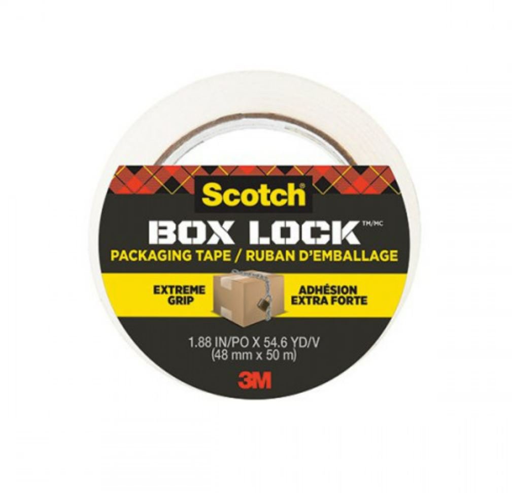SCOTCH BOX LOCK PACKAGING TAPE 3950, 48