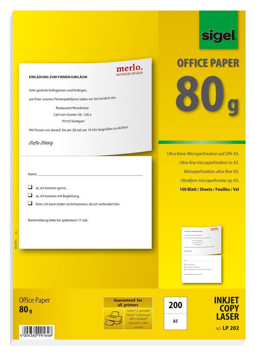 SIGEL SPECIAL MICROPERFORATED MULTIPURPO