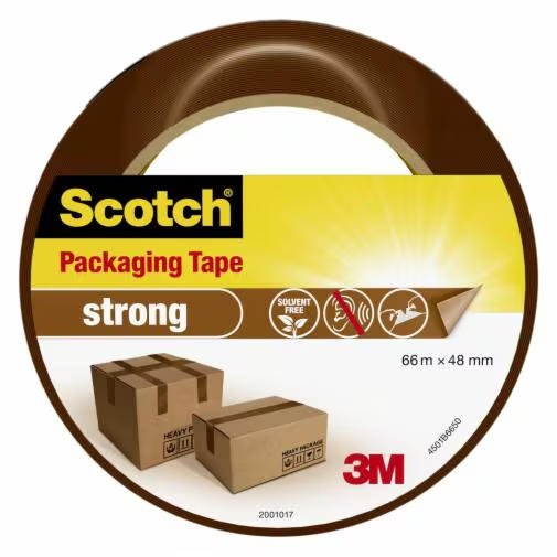 SCOTCHÂ® STRONG PACKAGING TAPE BROWN 1 R