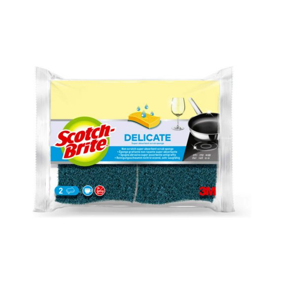 SCOTCH-BRITE DELICATE NON-SCRATCH CELLUL