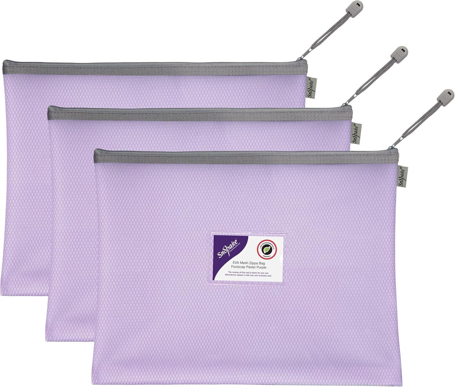 EVA PASTEL MESH HC FOOLSCAP ZIPPA BAG -