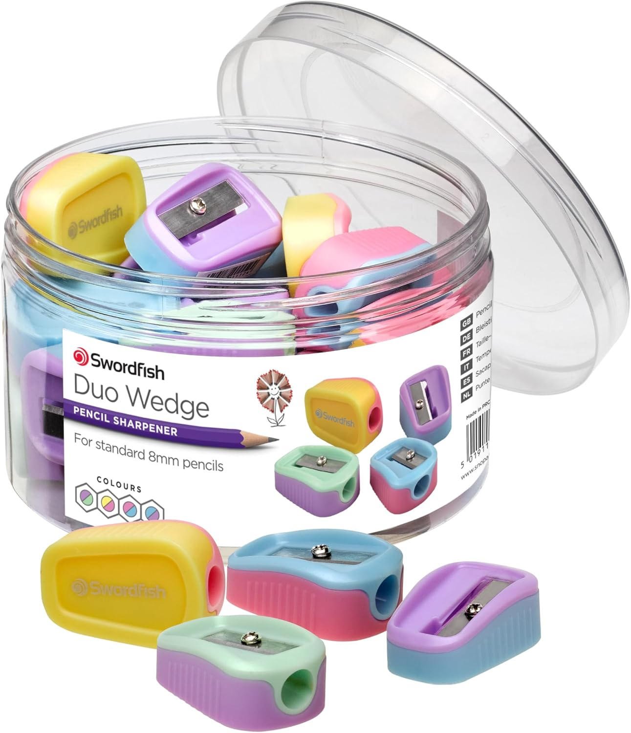 DUO WEDGE SHARPENER TUB- 1 BOX OF 24