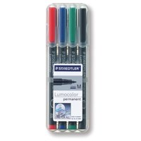Lumocolor OHP Pen Perm Med 0.8mm Asstd