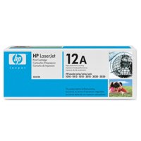 HP 12A Black Standard Capacity Toner Cartridge 2K pages for HP LaserJet 1010/1012/1015/1018/1020/1022/3015/3020/3030/3050/3052/3055 - Q2612A