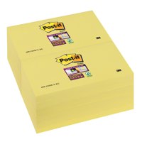 Post-it Notes 76x127mm Canary PK12