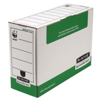 Fellowes Bankers Box System Folio Transfer File Board Green (Pack 10)