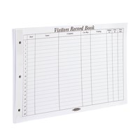 Concord Visitor Book Refill 230x335mm 2000 Entries (Pack 50 Sheets) CD14P
