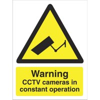 Warning CCTV Cameras Sign Review