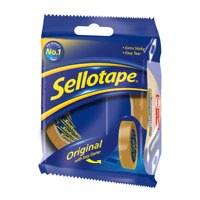 Clear Tape Sellotape Original Golden Tape 24mmx66m Clear (Pack 12) 1443268