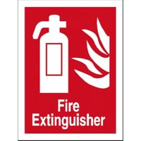 Fire Stewart Superior Fire Extinguisher Sign 150x200mm
